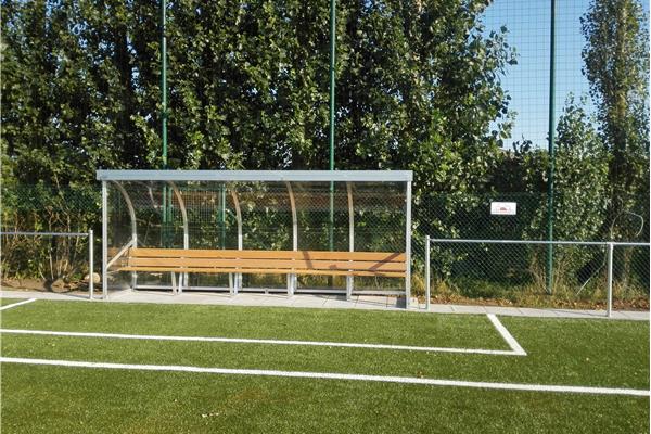 Aanleg kunstgras voetbalveld - Sportinfrabouw NV